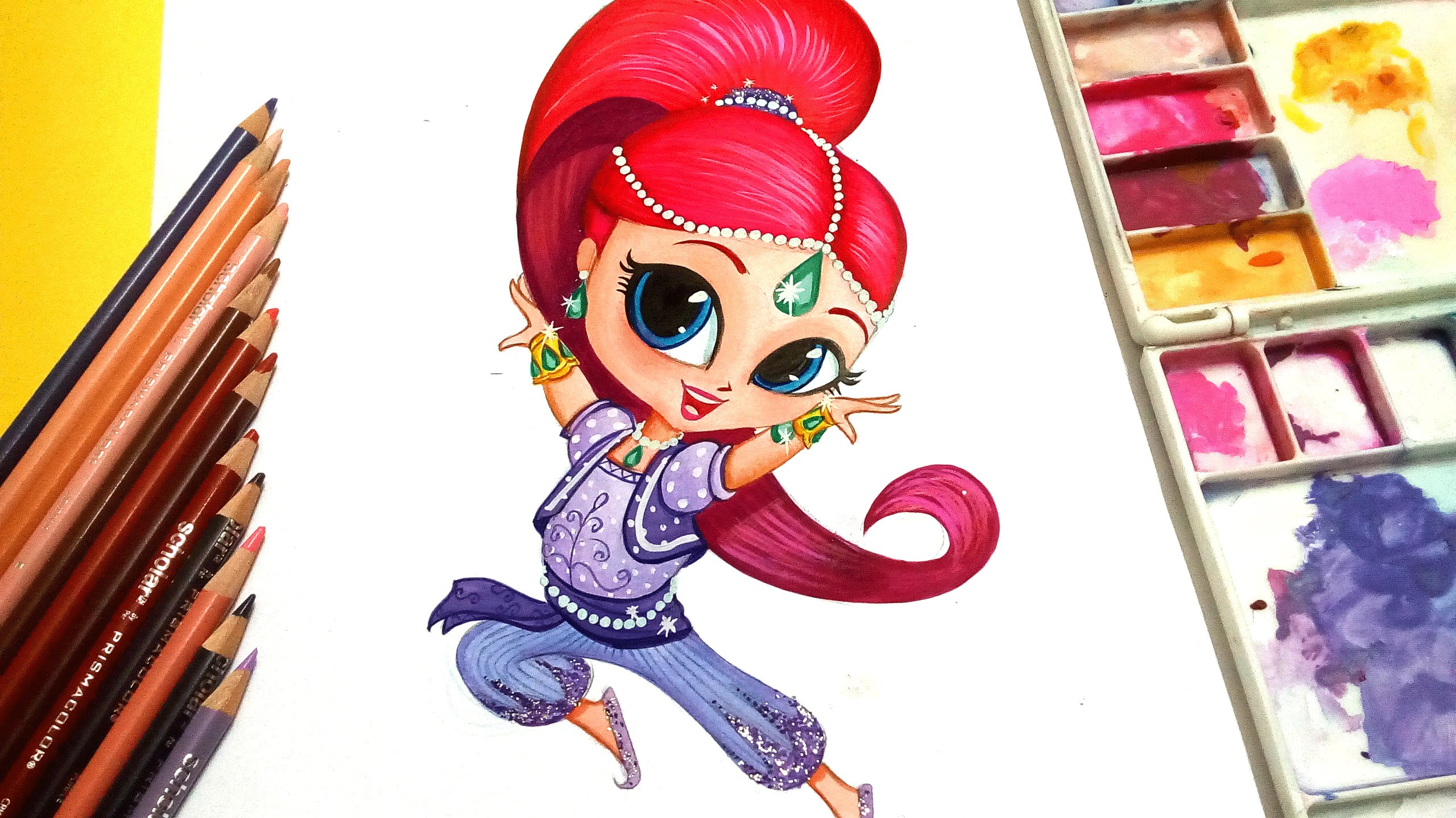 Shimmer And Shine Sketch at Explore collection of