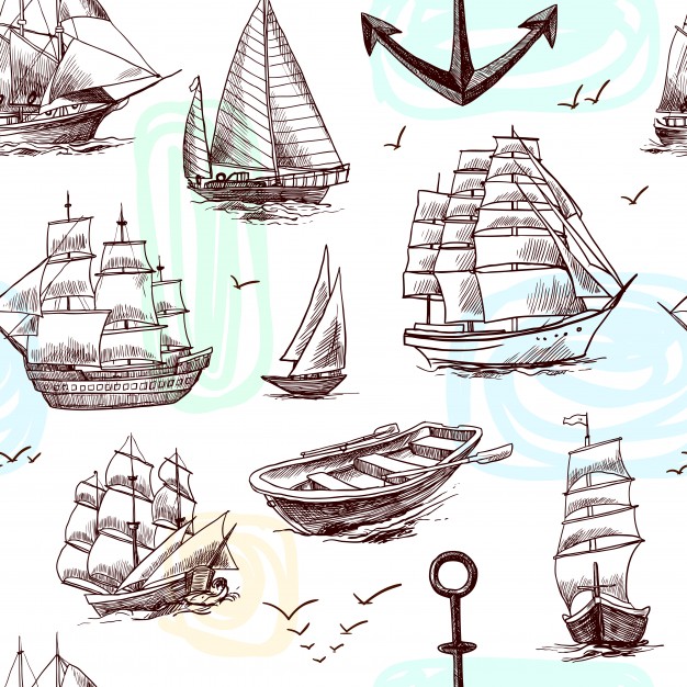 626x626 Ship Vectors, Photos And Psd Files Free Download - Ship Sketch