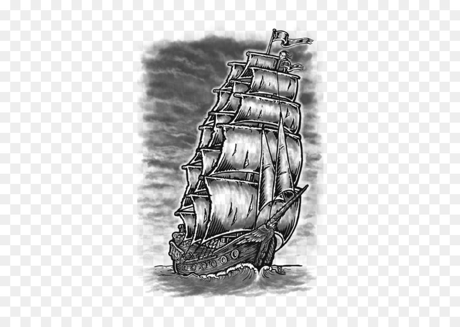 900x640 Tattoo Drawing Black And Gray Ship Sketch - Ship Sketch Images