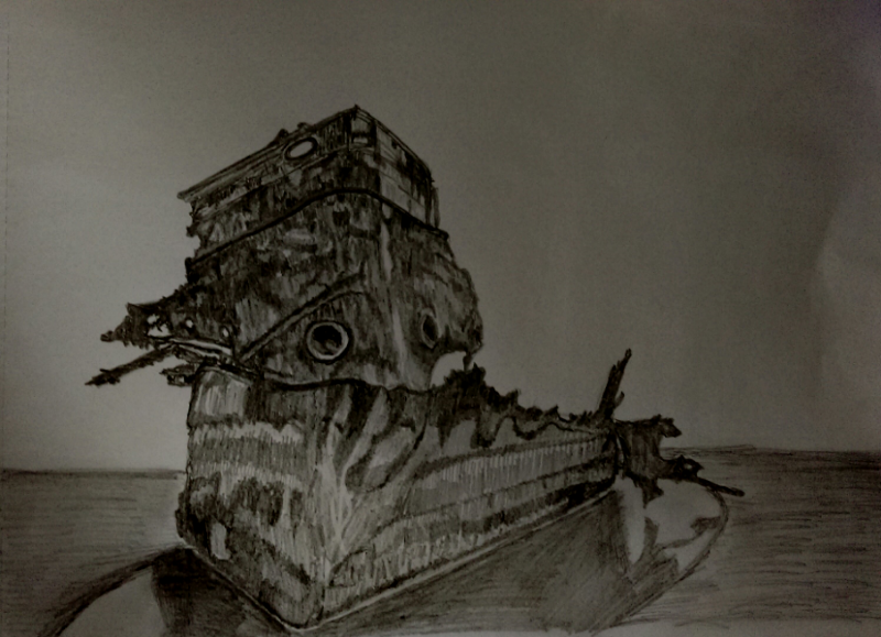 Shipwreck Sketch at Explore collection of