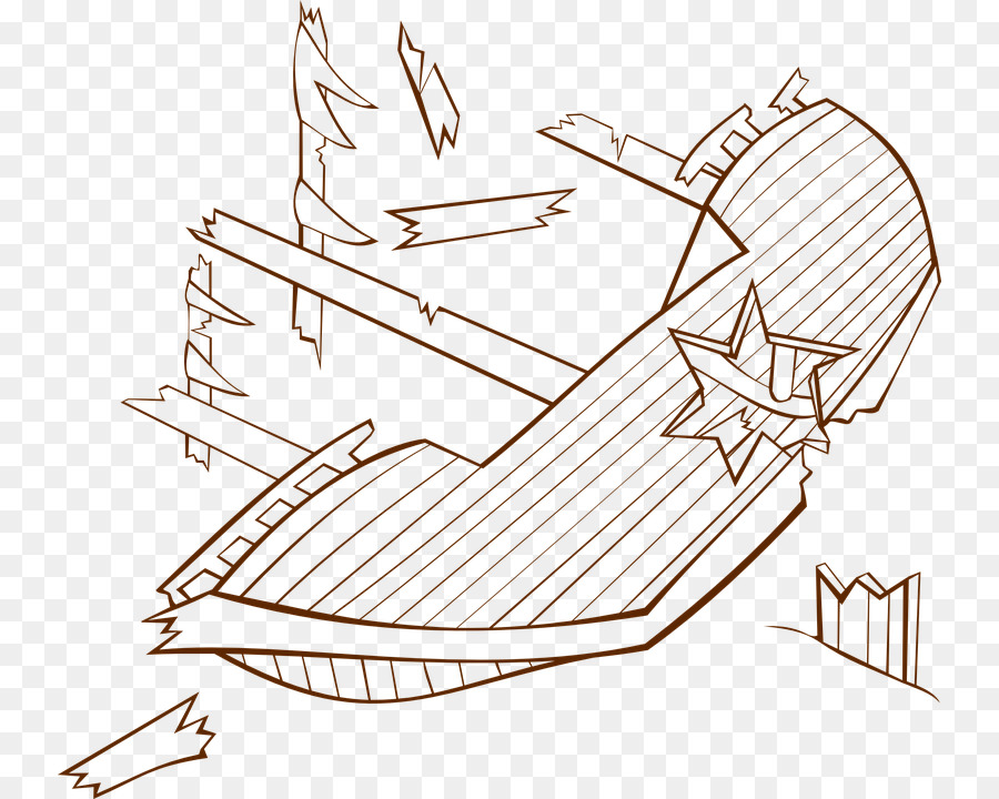 900x720 Shipwreck Drawing Pirate Clip Art - Shipwreck Sketch