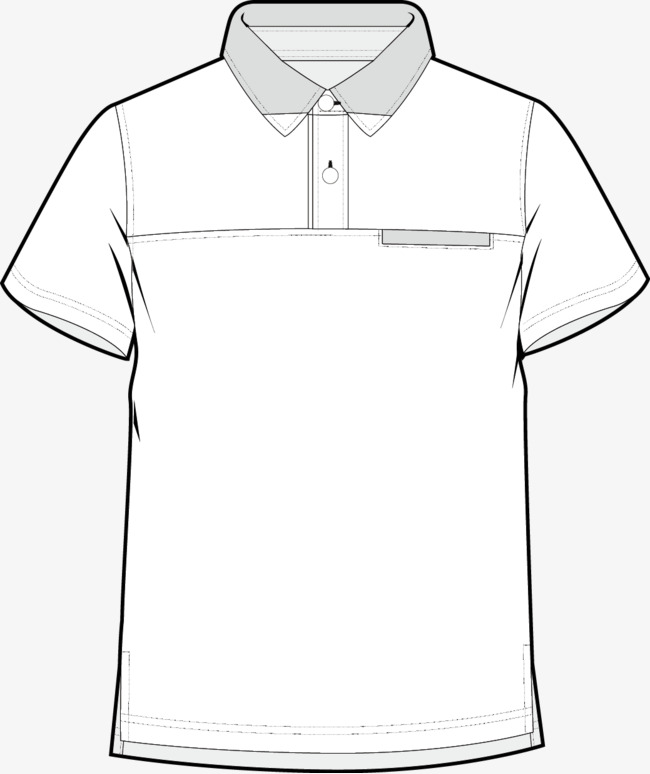 Download Shirt Collar Sketch at PaintingValley.com | Explore ...