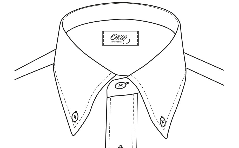 920x569 The Shirt Guide - Shirt Collar Sketch