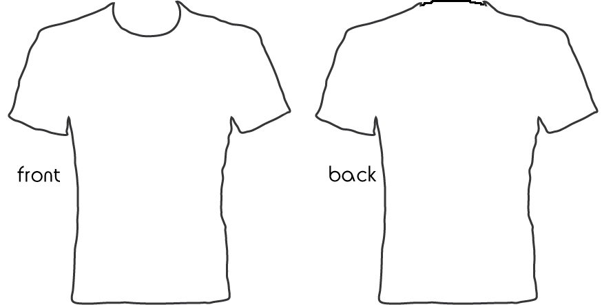 Download Shirt Sketch Template at PaintingValley.com | Explore ...