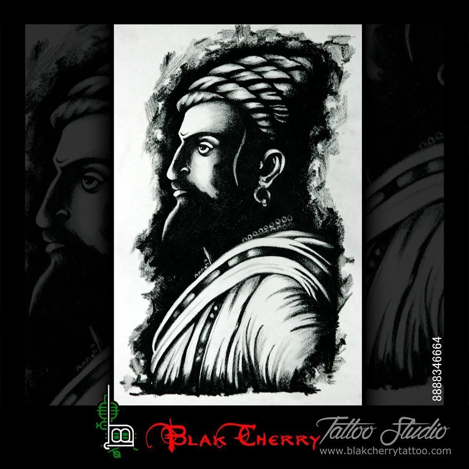 960x960 Shivaji Maharaj Sketch Tattoo And Art In 2018 - Shivaji Maharaj Sketch