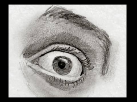 480x360 Master Drawing The Eye In 2 Minutes (Fear And Surprise) - Shocked Face Sketch