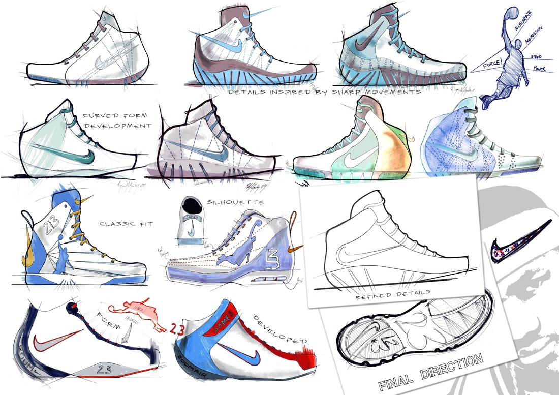 Shoe Design Sketches at PaintingValley.com | Explore collection of Shoe ...