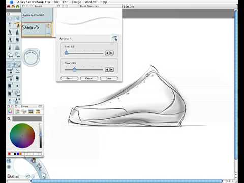 480x360 Shoe Design Sketch Demo - Shoe Design Sketches