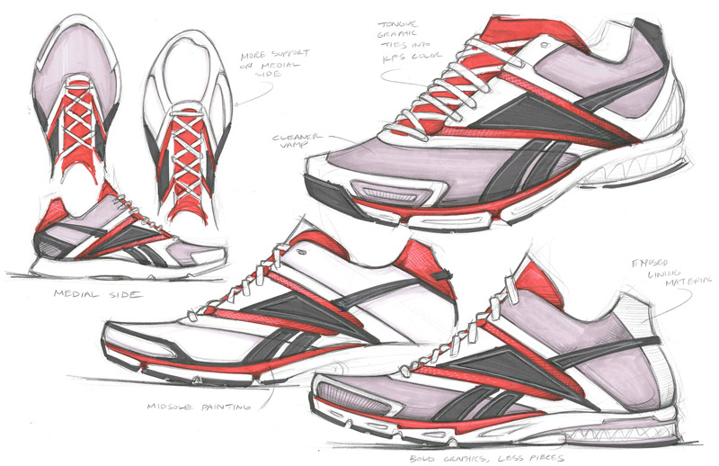 800x518 Footwear Sketches - Shoe Design Sketches