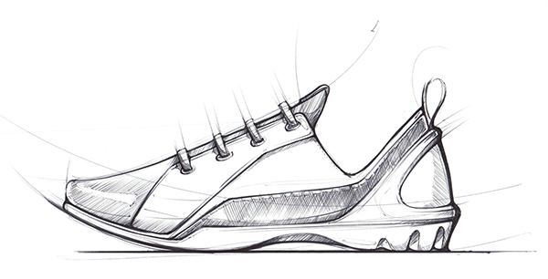 600x306 Quikicks Sketching By Austin Scott - Shoe Sketch Template