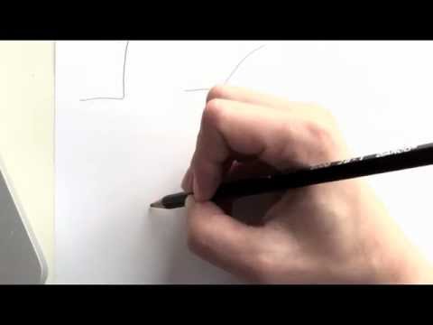 480x360 Sketching Shoes, Tutorial 2~1, Creating A Foot Template - Shoe Sketch Template