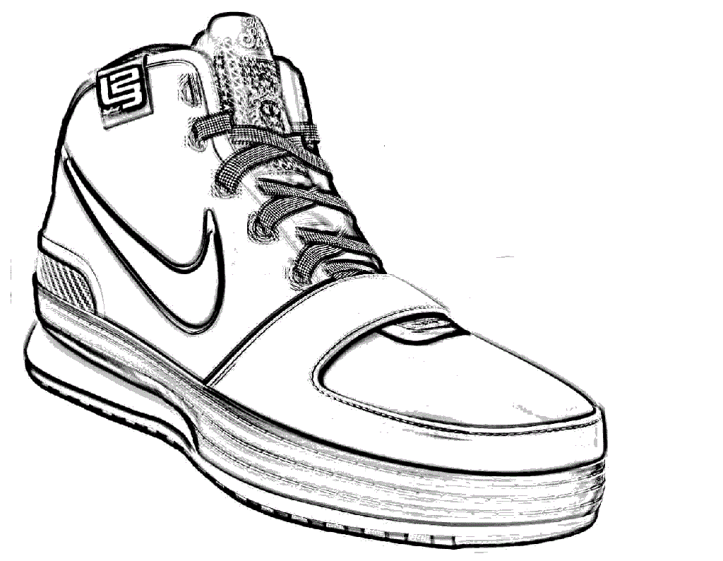 1024x794 Nike Shoes Sketch Drawings Is Wonderful Fun For All Ages. Use Some - Shoes Sketch Drawing