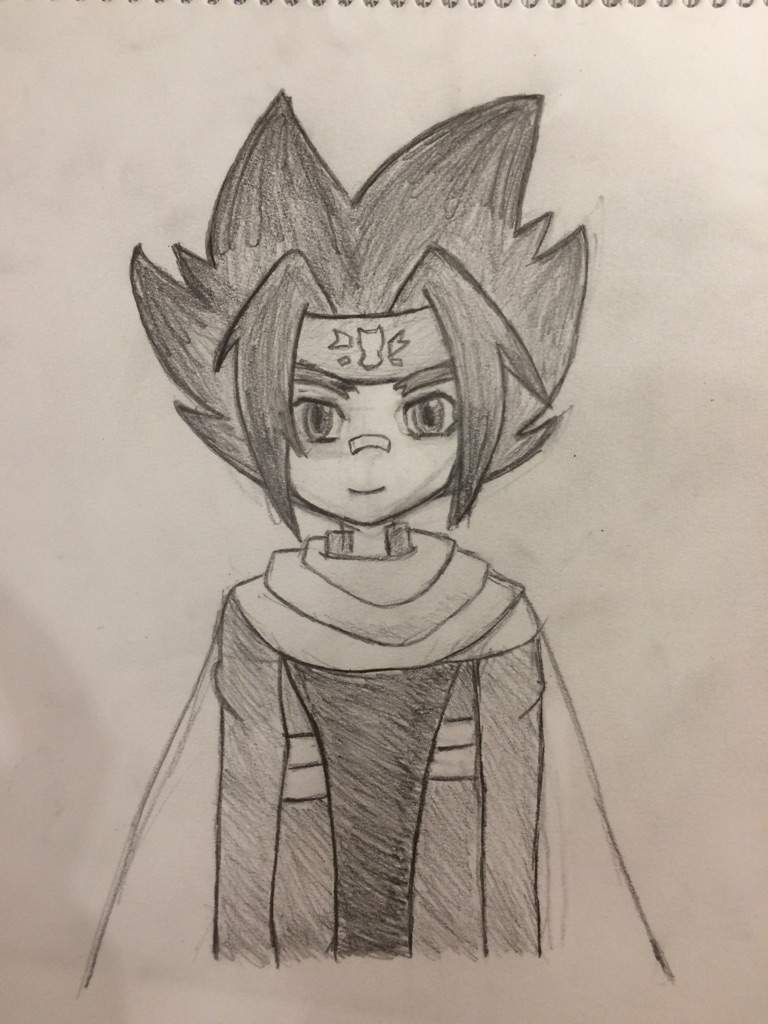 768x1024 My Drawing Of Gingka Hagane Beyblade Amino - Shogun Sketch