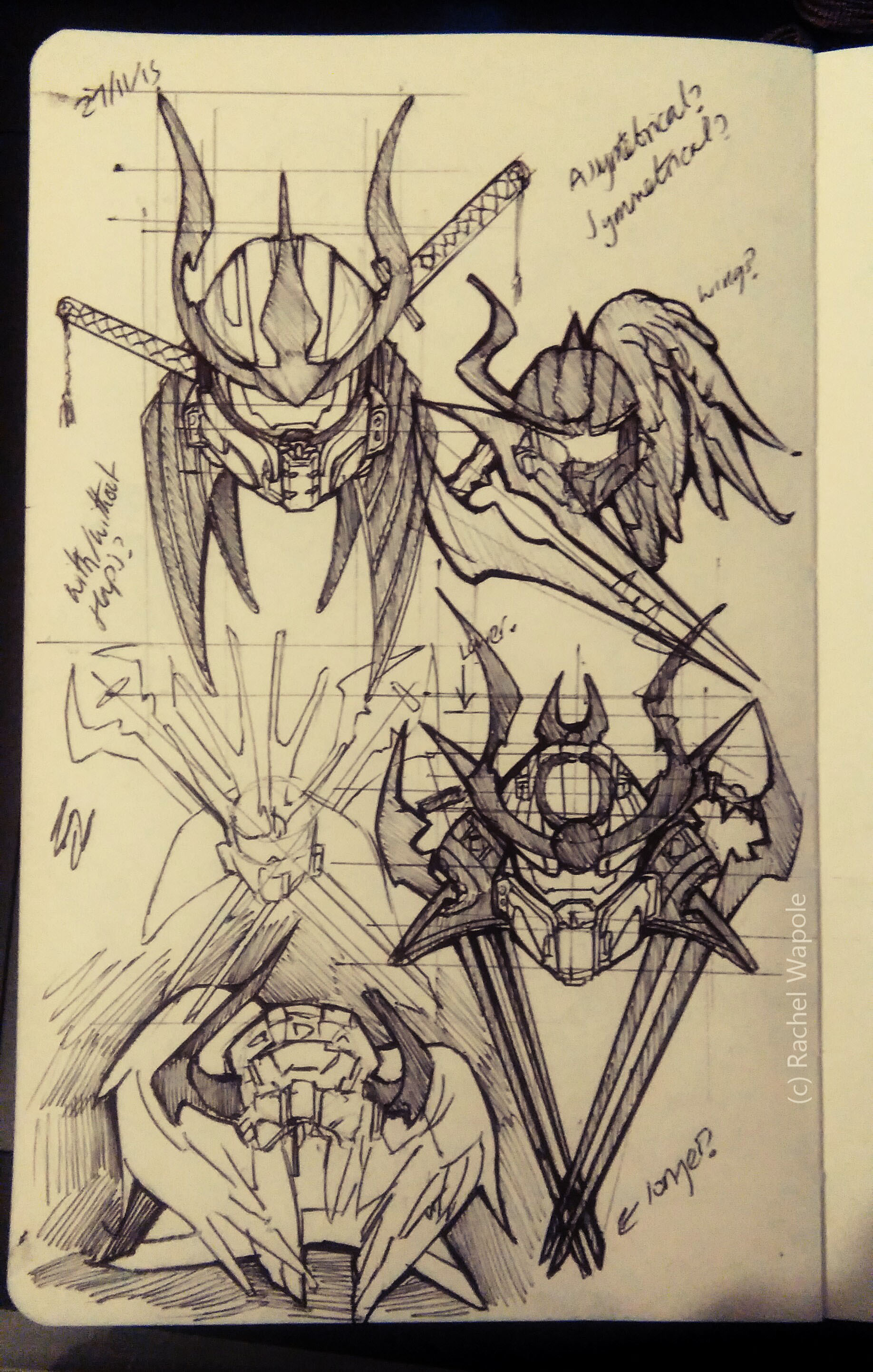 1836x2886 Rachel Walpole - Shogun Sketch