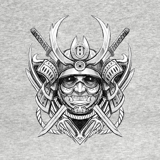 630x630 Shogun Samurai Armor Face - Shogun Sketch