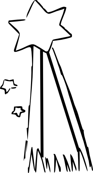 324x597 Stars Drawing - Shooting Star Sketch