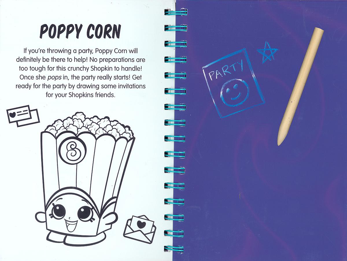 1200x902 Scholastic Canada Shopkins Sketch Surprise! Volume 2 Party Time! - Shopkins Sketch