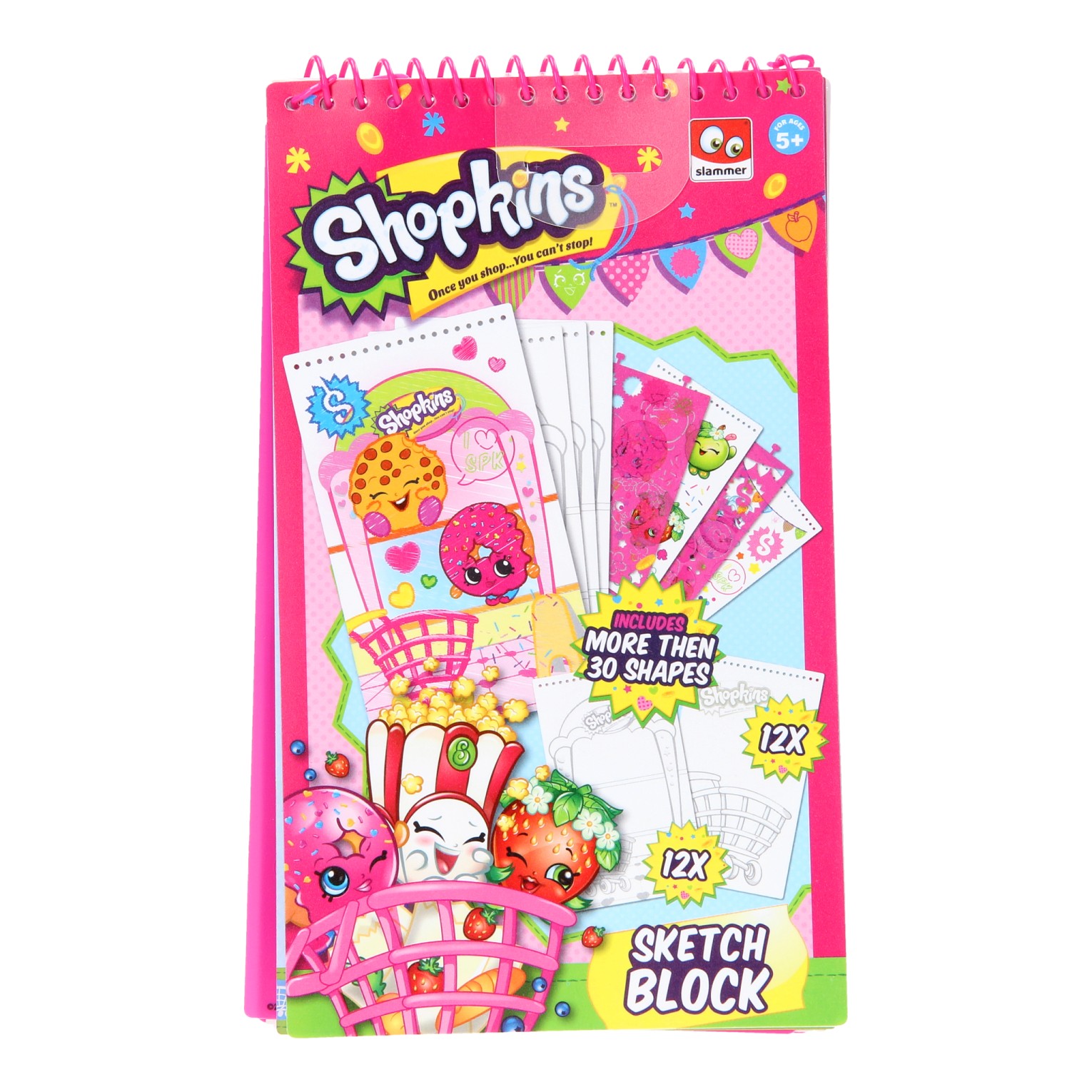 1530x1530 Shopkins Sketch Block Thimble Toys - Shopkins Sketch