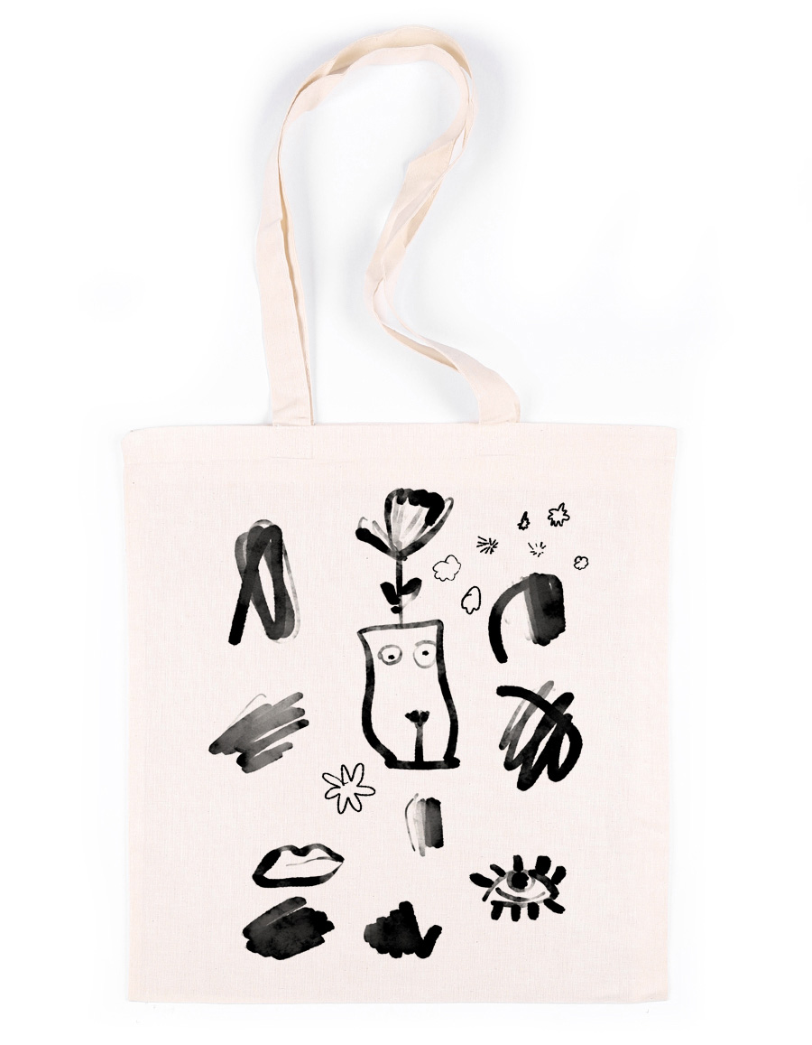 900x1157 Sketch 1 Tote Bag The Club Of Odd Volumes - Shopping Bag Sketch