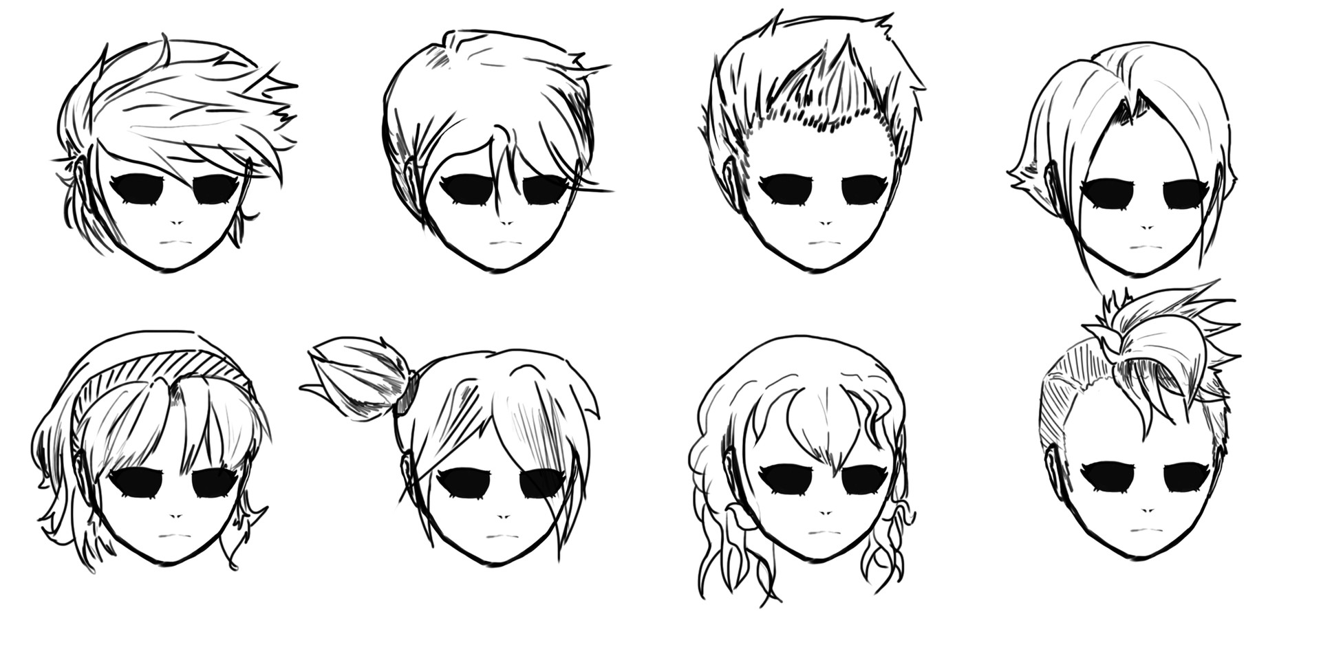 1920x941 Ryder Sechrest - Short Hair Sketch