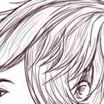 150x150 Short Hair Sketch Touchtalent - Short Hair Sketch