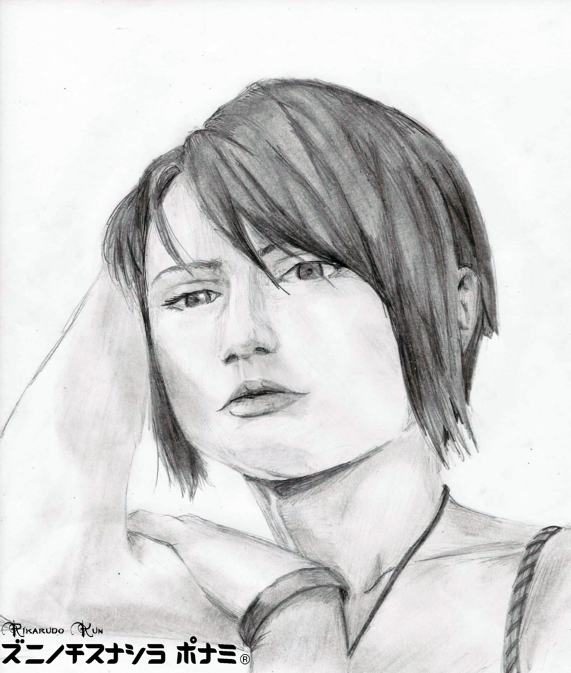 824x970 Short Hair Sketch By Rikarudokun - Short Hair Sketch