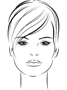 236x314 59 Best Faces Images Sketches, Embroidery And - Short Hair Sketch