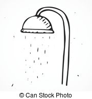 180x195 Shower Sketch Icon. Shower Sketch Icon For Web, Mobile And - Shower Sketch