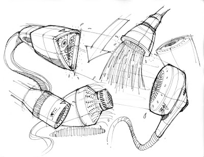 400x309 Sketch A Day Sketch A Day - Shower Sketch