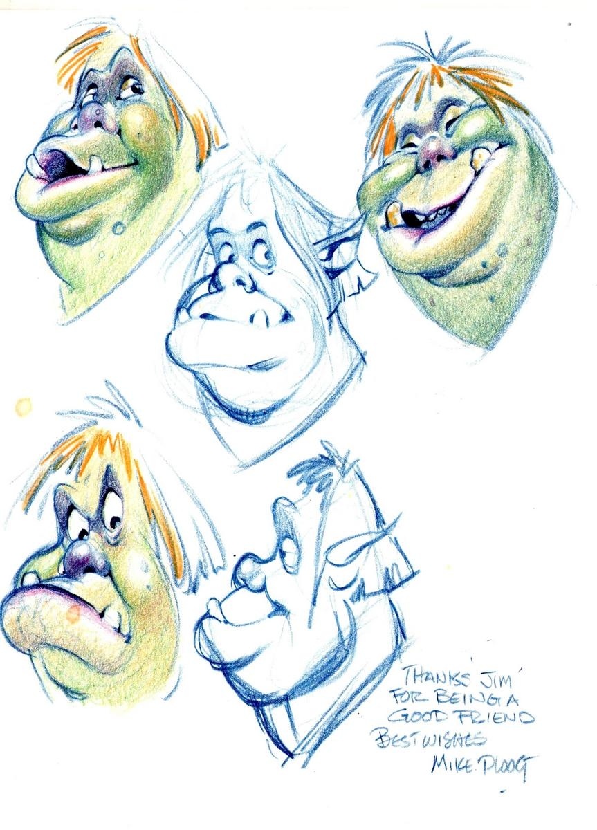 863x1200 Image - Shrek Sketch
