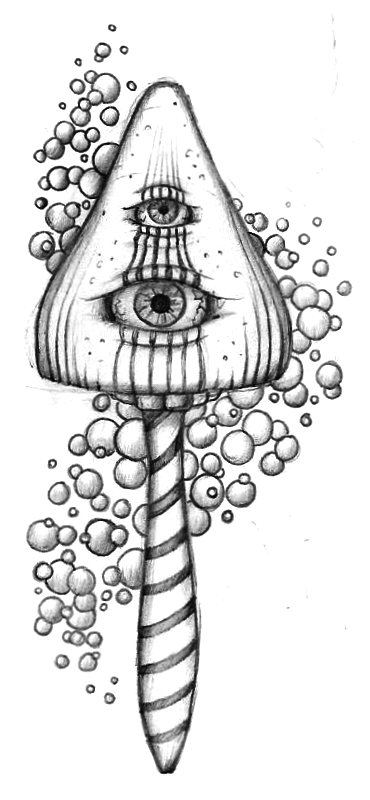 370x800 Psycheshroom By 05na - Shroom Sketch