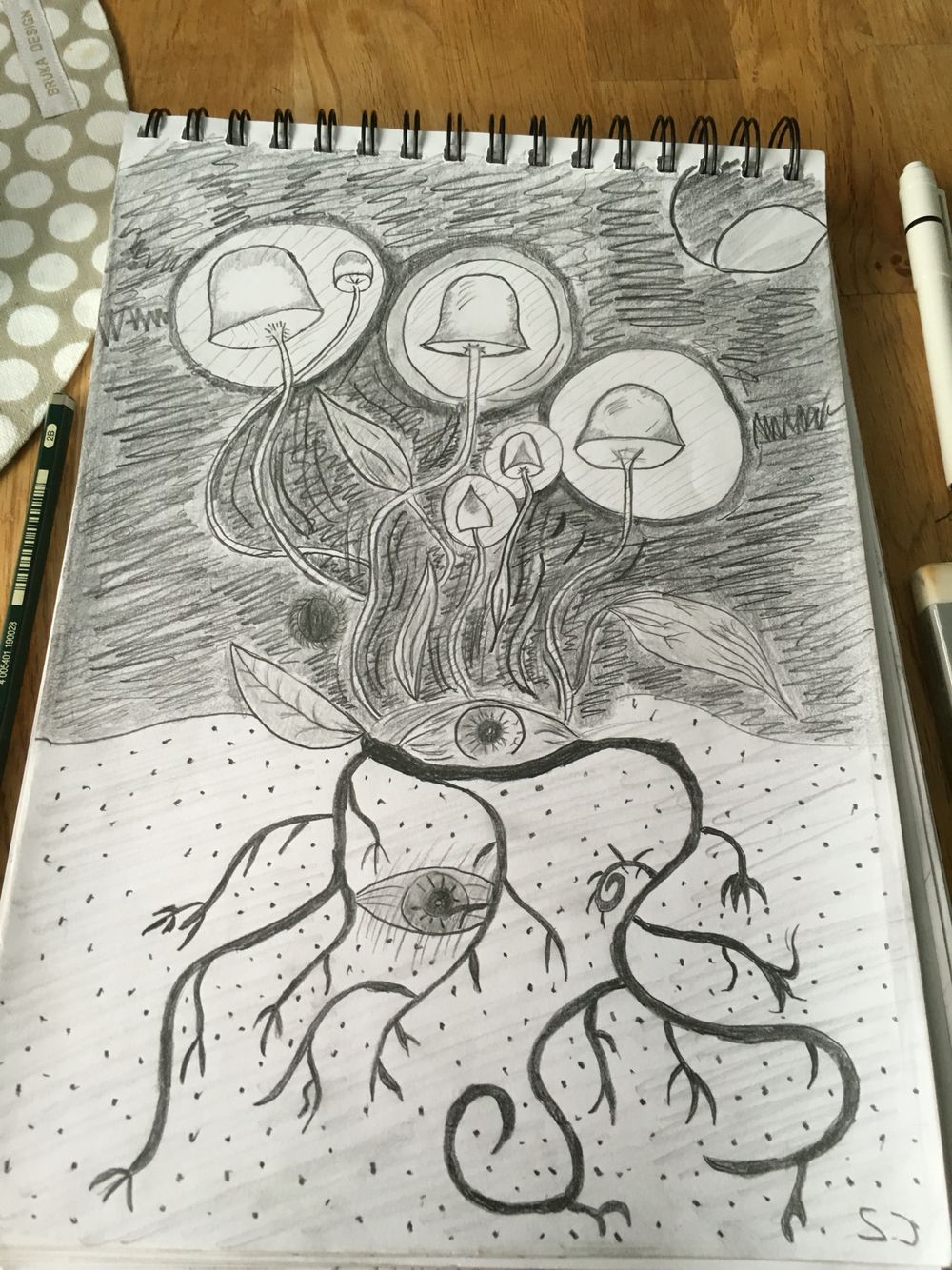 1000x1334 Shroom,sketch,drawing,psilocybin Drawings Sketch - Shroom Sketch