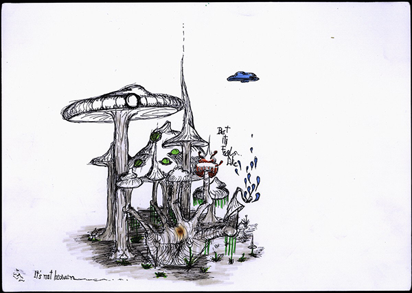 600x428 Shroom Sketch On Behance - Shroom Sketch