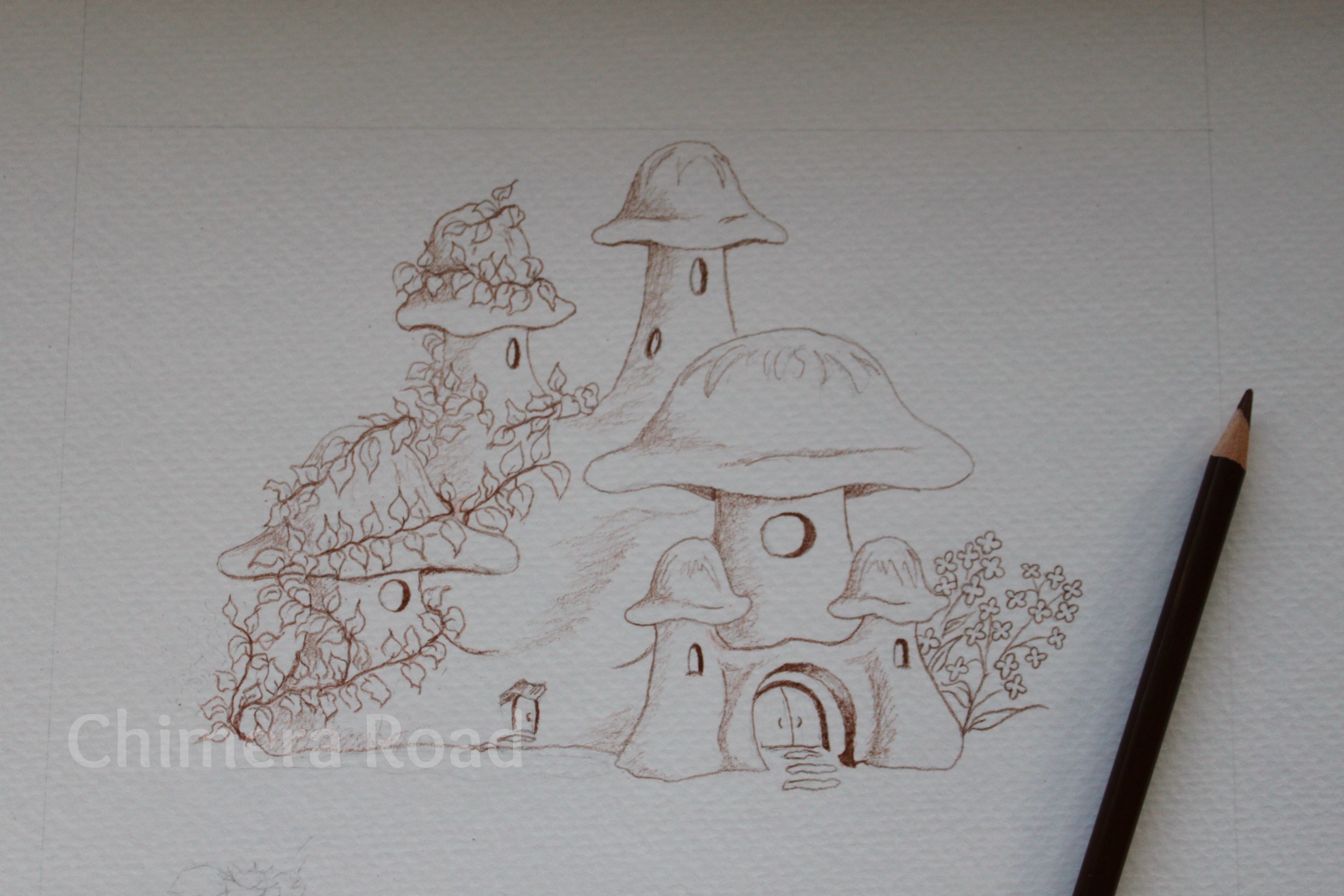 2172x1448 Wip - Shroom Sketch