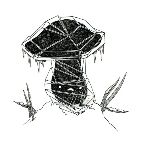500x500 Shroom Illustration Tumblr - Shroom Sketch