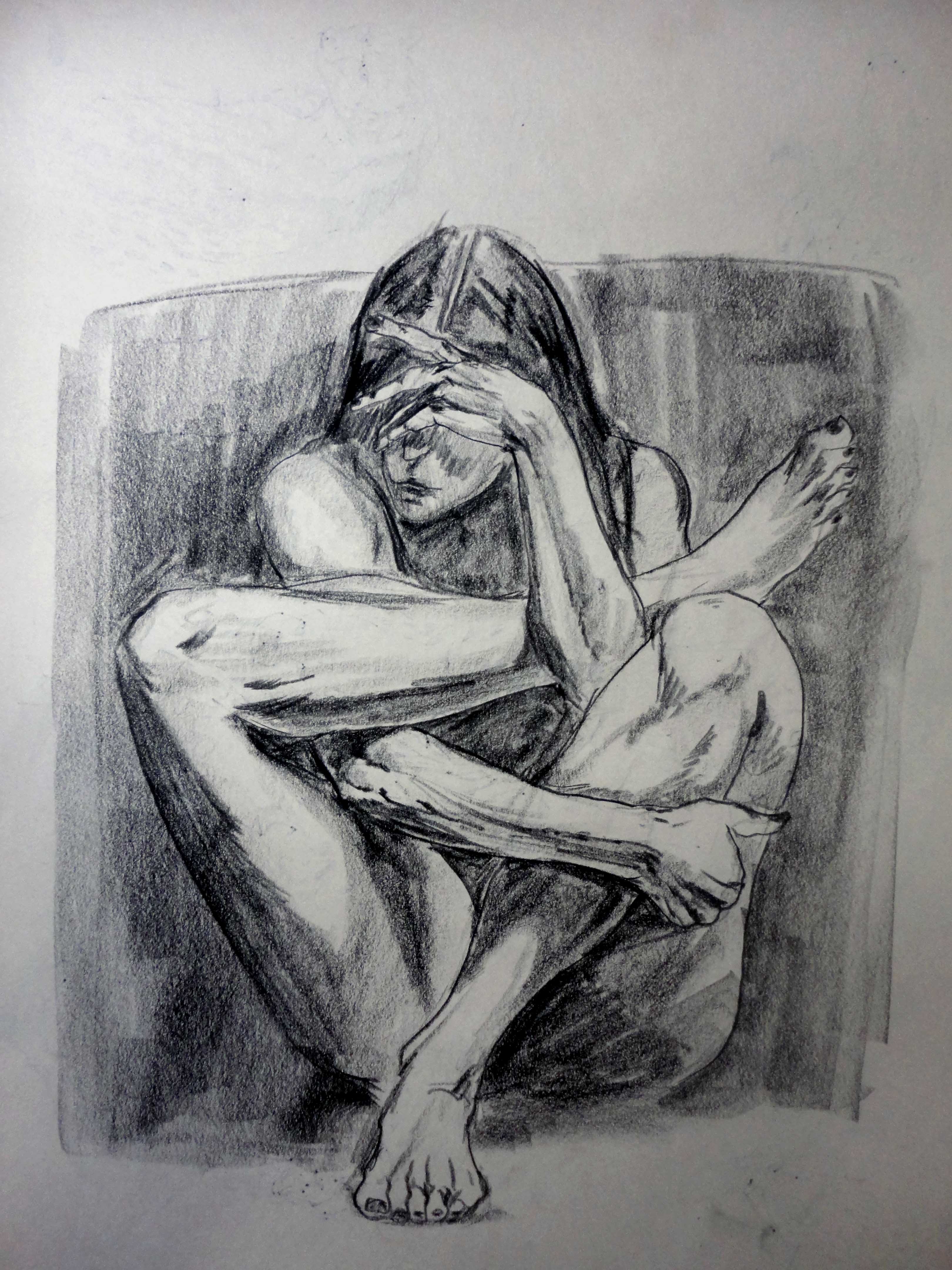 3240x4320 Overwhelmed And Drawing Takes Off The Pressure Salehin - Sick Sketches