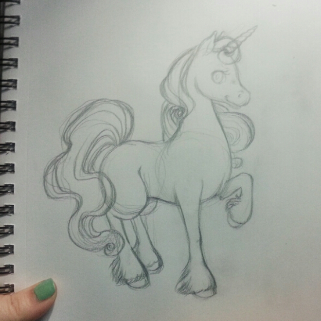 660x660 Some Sketches From While I Was Sick Kristy Dalman - Sick Sketches