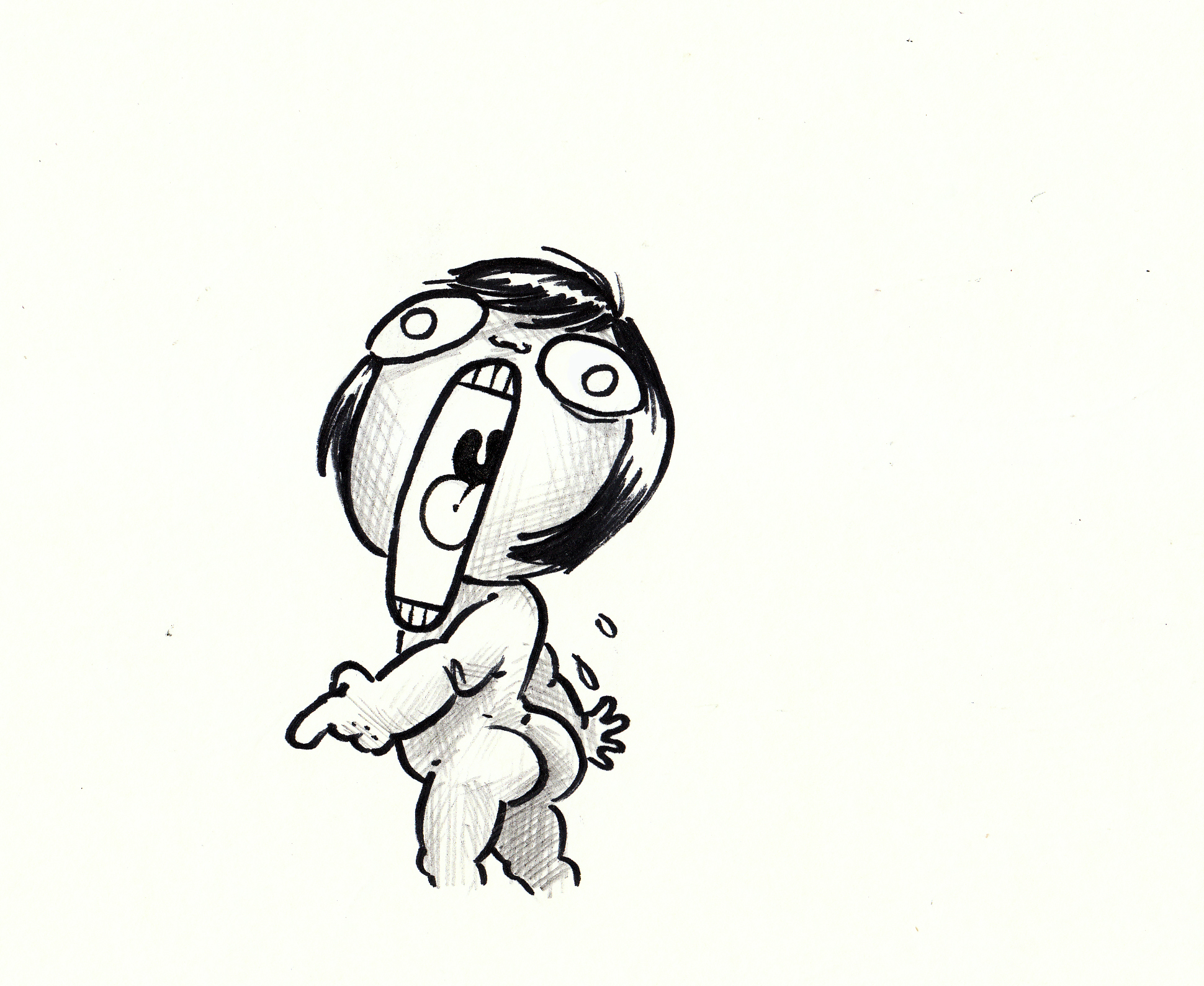 1940x1588 Sick Man The Big Insane Happy - Sick Sketches