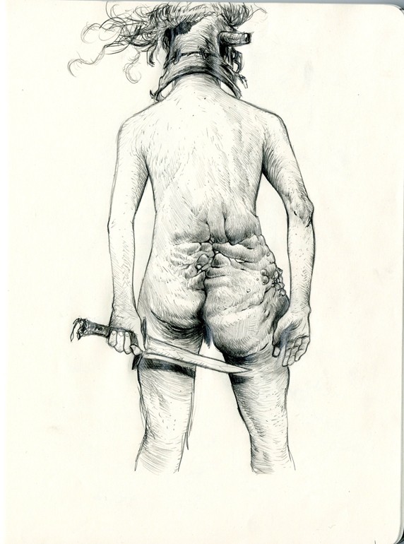 572x770 Sketches Skot Herrin - Sick Sketches