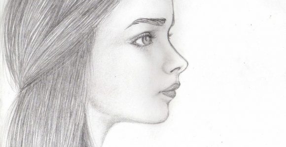 580x300 Side Profile Face Woman Drawing Archives - Side Profile Face Woman Sketch