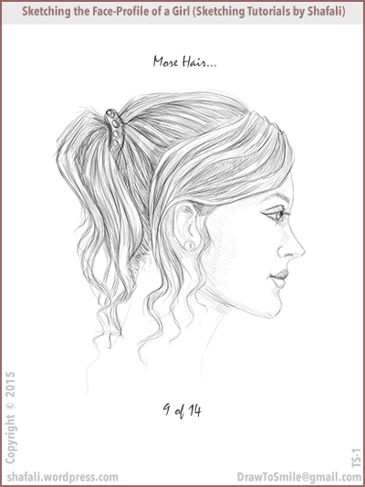 400x533 Sketching Tutorial How To Sketch The Facial Profile Of A - Side Profile Sketch