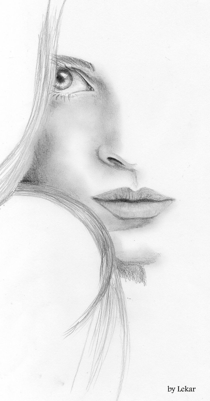 736x1405 Drawn Face Profile Free Collection Download And Share Drawn Face - Side Profile Sketch