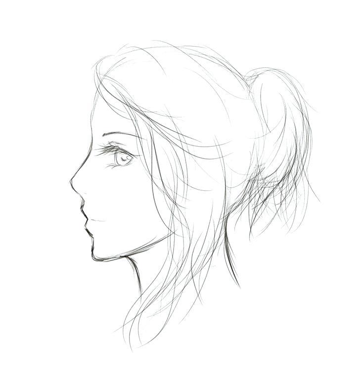 How To Draw A Female Face From The Side - See more ideas about face
