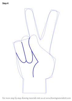 236x332 Learn How To Draw Peace Sign Hand (Symbols) Step By Step Drawing - Sign Sketch