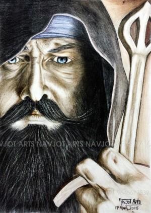 300x423 Navjot Arts - Sikh Sketch