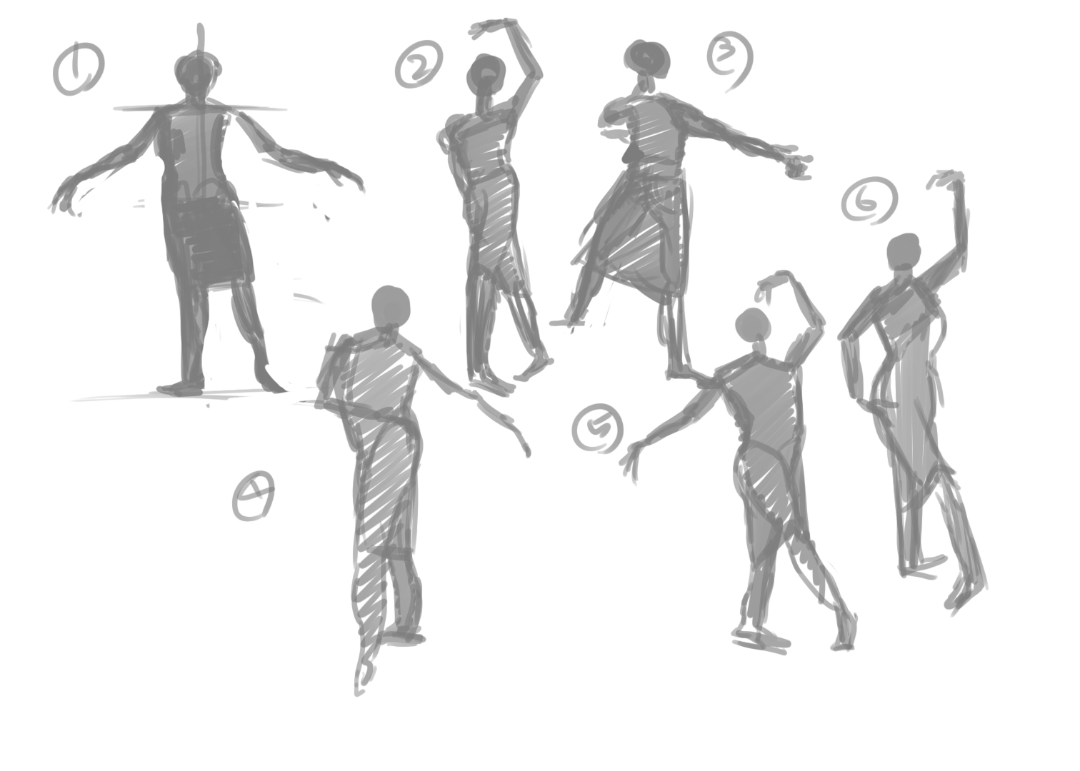 1512x1080 Menagerie Silhouette Character Sketch Art Blog Of Rebecca Kim - Silhouette Sketch