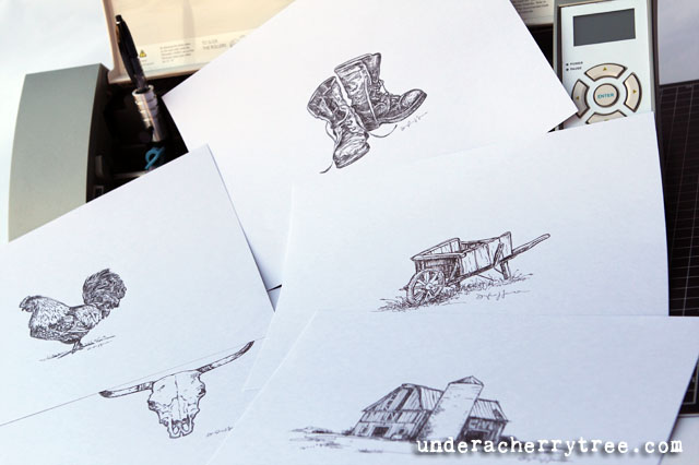 640x426 Under A Cherry Tree The Cameo, My Artist How To Draw Sketches - Silhouette Sketch