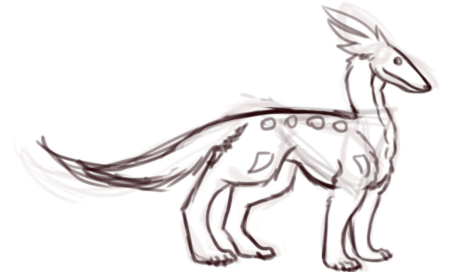 900x544 Silk Sketch By Loweryi - Silk Sketch