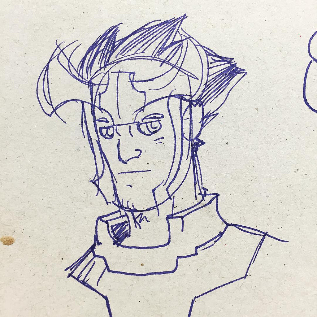 1024x1024 Silly Sketches While Watching The Baby John Earickson - Silly Sketches