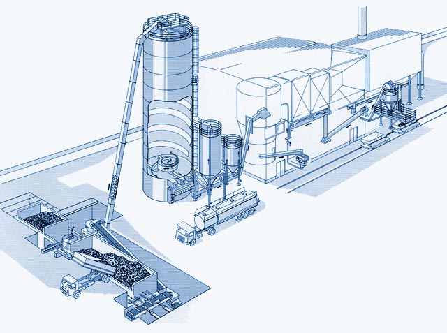 640x477 Rectangular Silo - Silo Sketch